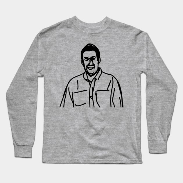 Adam Sandler Long Sleeve T-Shirt by Sobalvarro